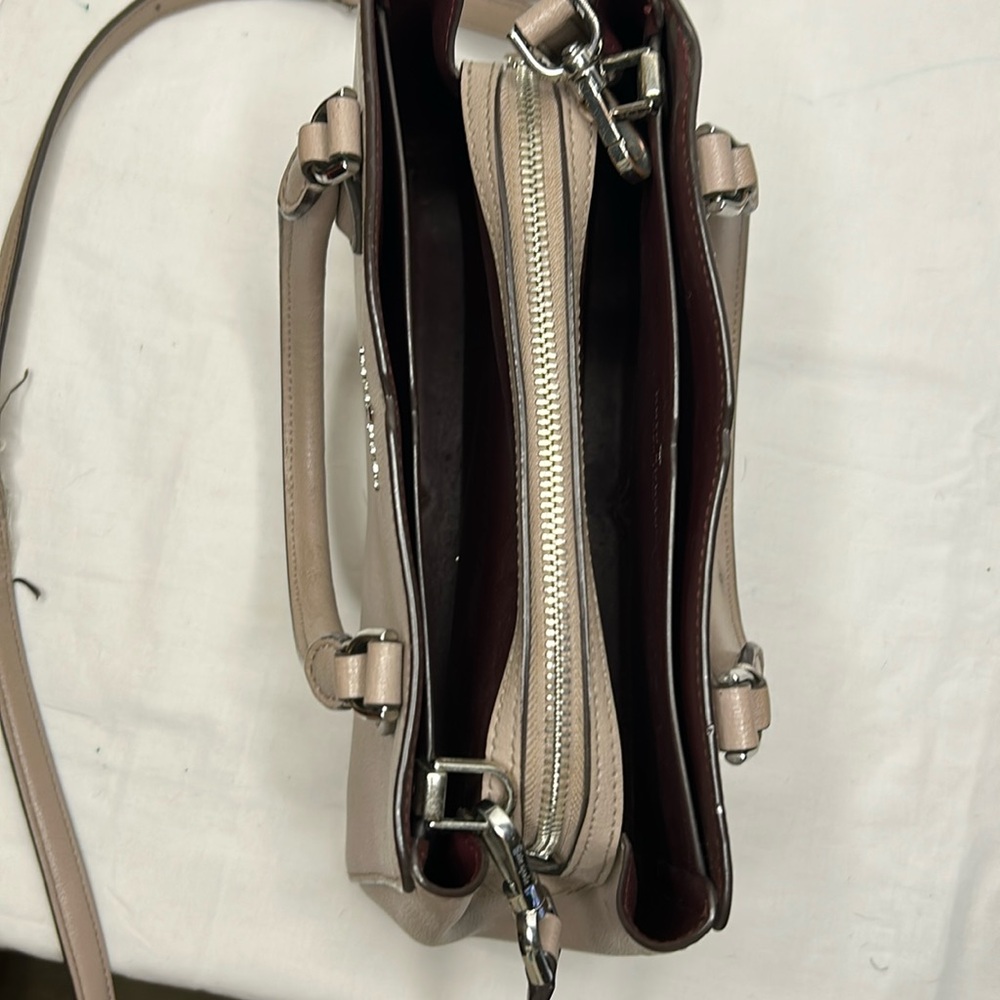 KATE SPADE NY blush pale pink medium satchel with 3 sections Detach straps. - Picture 3 of 16